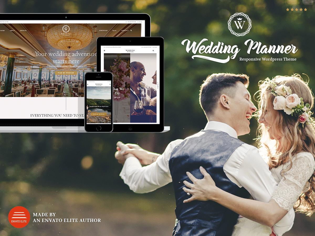 Wedding Planner – Responsive WordPress Theme
