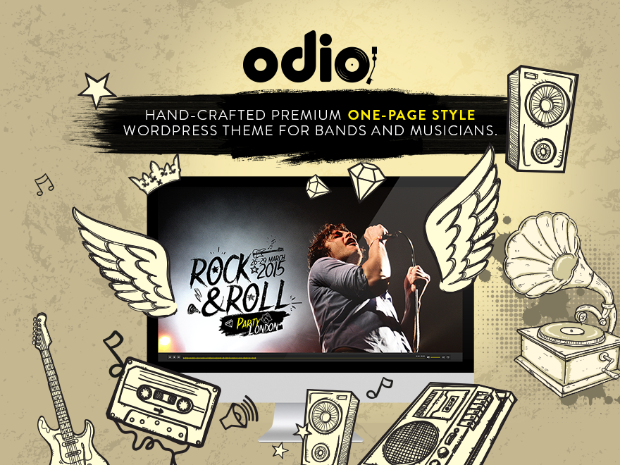 Odio – Music WP Theme For Bands, Clubs, and Musicians