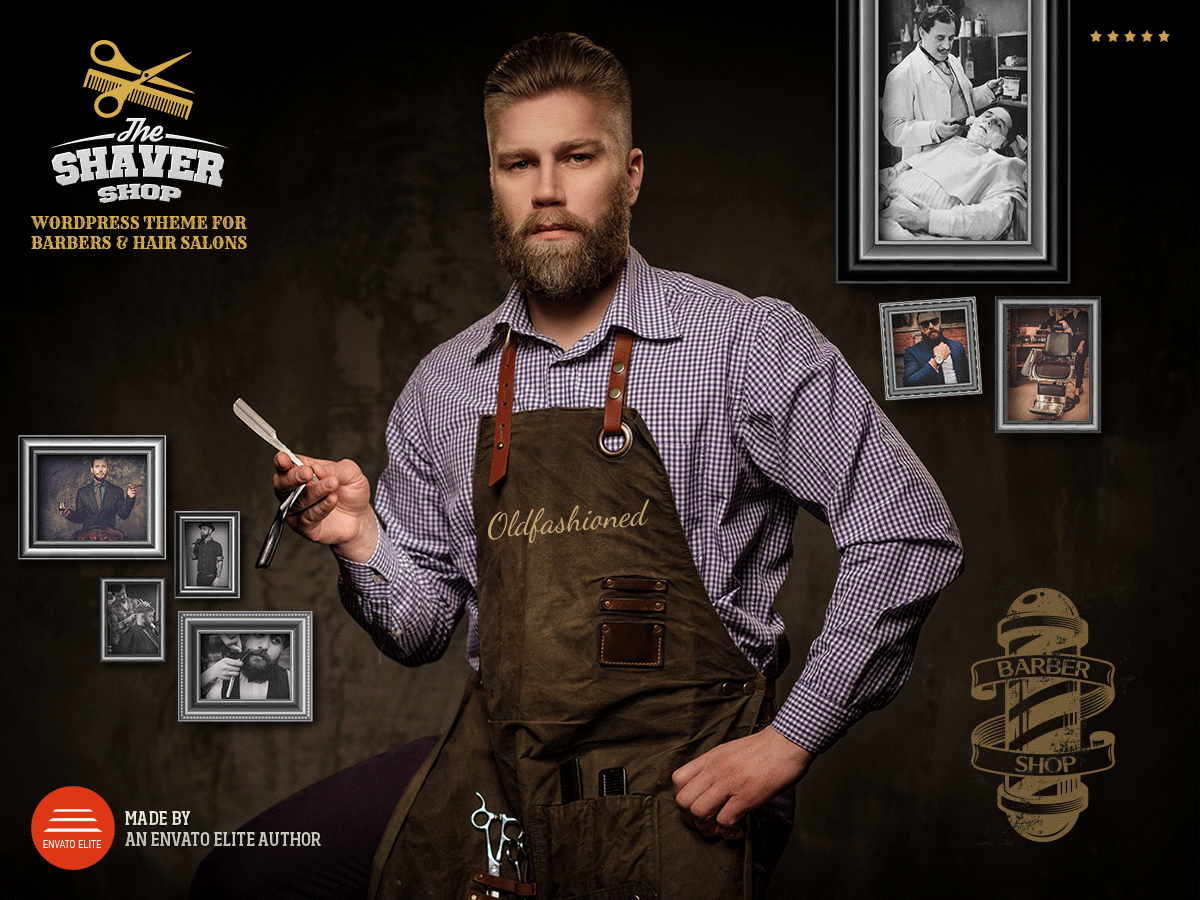 Shaver – Barbers & Hair Salon WordPress Theme